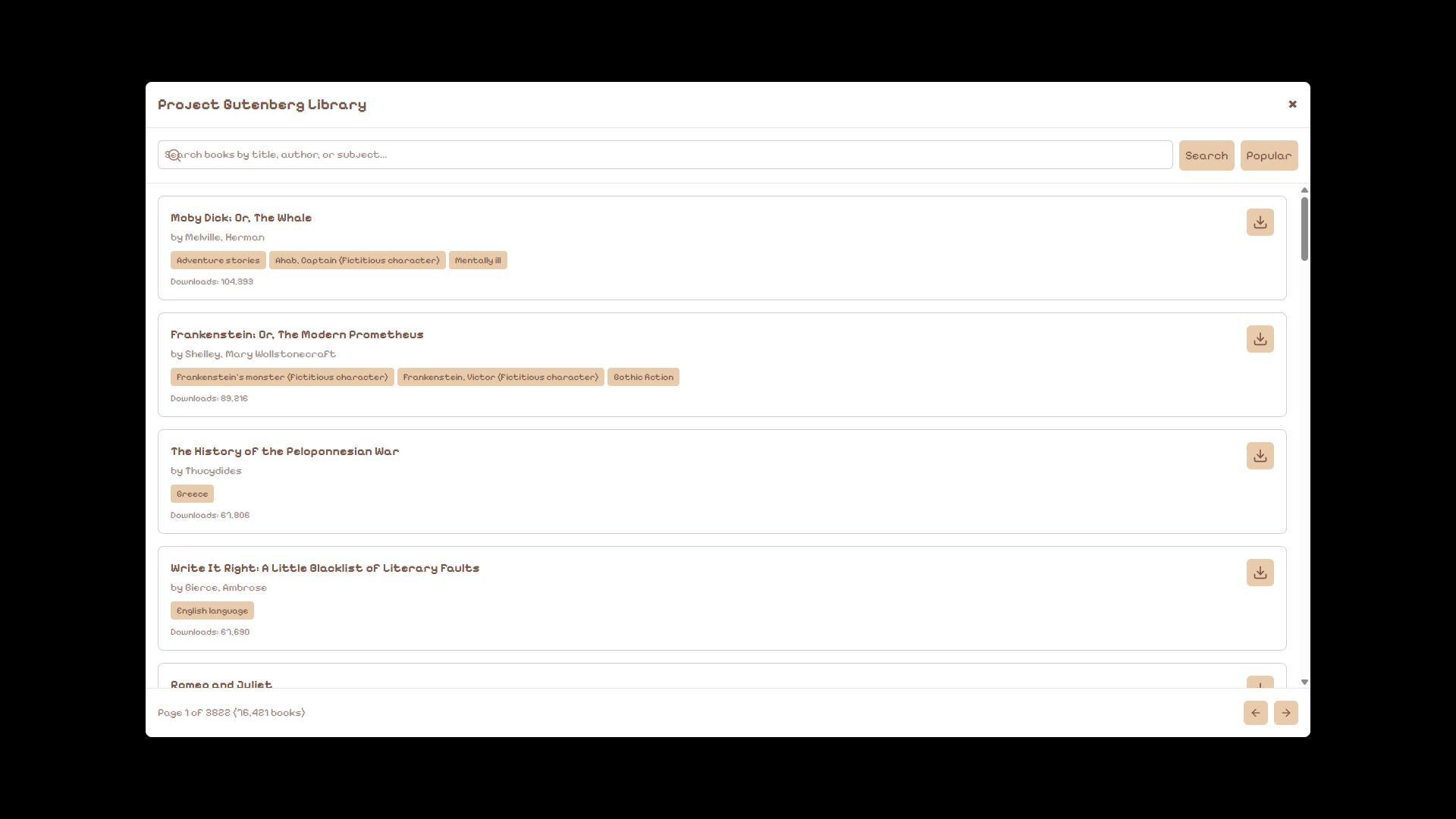 Background of a beautiful view