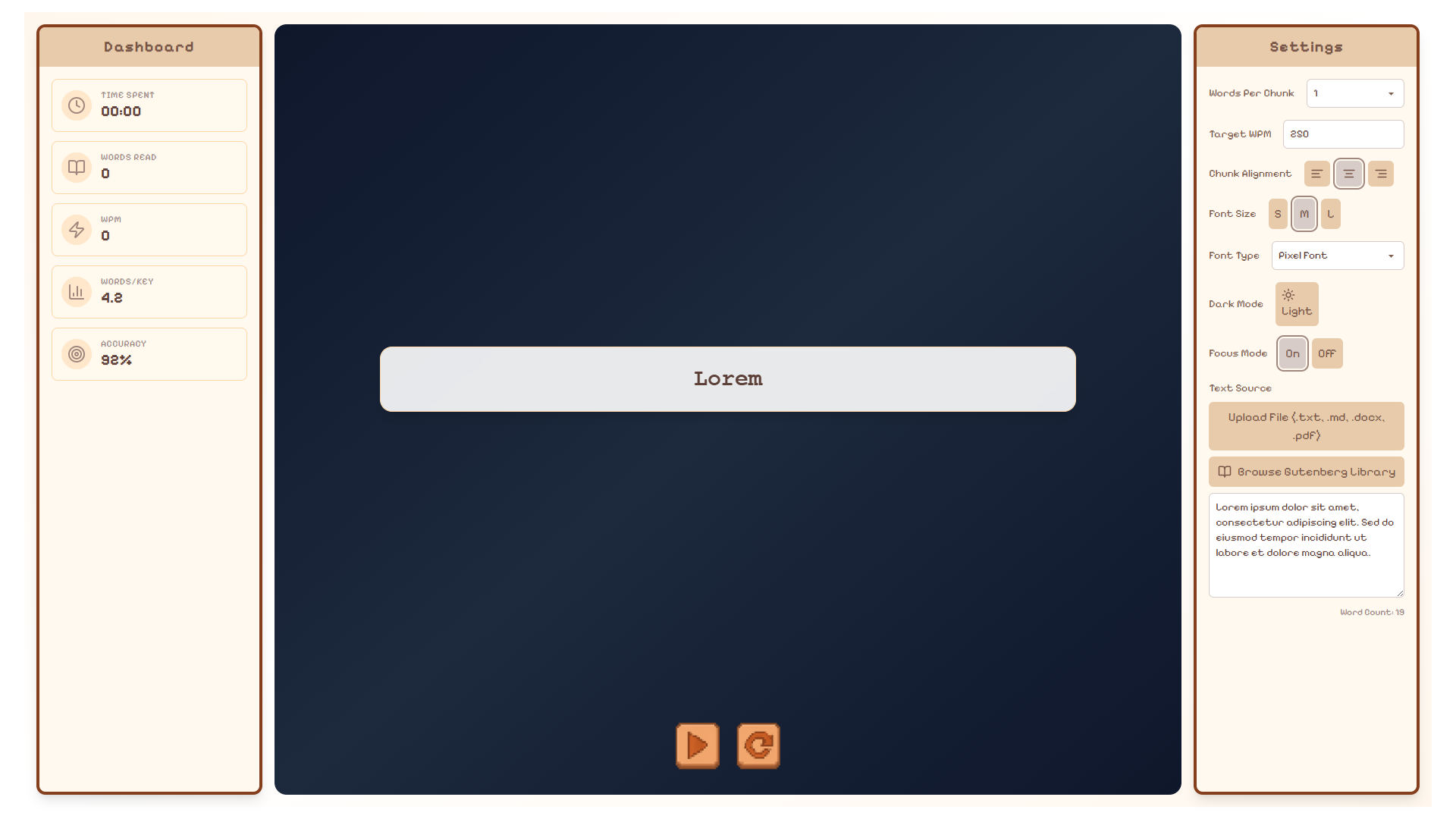 Background of a beautiful view